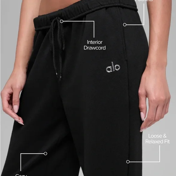 Alo Yoga Accolade Sweat Pants Small - Picture 2 of 3